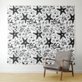 海洋生物 タペストリー (インサイチュ(横))