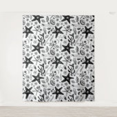 海洋生物 タペストリー (正面)