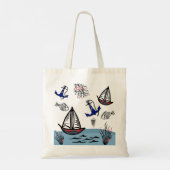 海洋生物 トートバッグ (裏面)