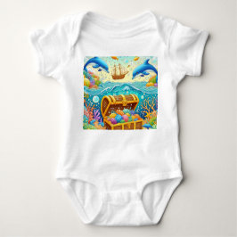 海洋生物 ベビーボディスーツ