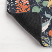 海洋生物 マウスパッド (コーナー)