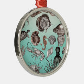 海洋生物 メタルオーナメント (右)