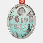 海洋生物 メタルオーナメント (左)
