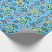 海洋生物 ラッピングペーパー (角)