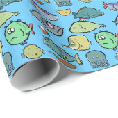 海洋生物 ラッピングペーパー (ロールコーナー)