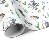 海洋生物 ラッピングペーパー (ロールコーナー)