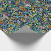 海洋生物 ラッピングペーパー (角)