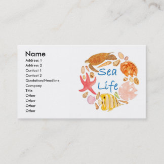 海洋生物 名刺