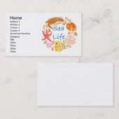 海洋生物 名刺 (正面/裏面)