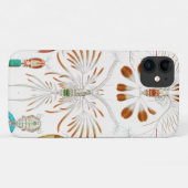 海洋生物 甲殻類、コペポダ（ハエクエルによる) Case-Mate iPhoneケース (裏面(横))