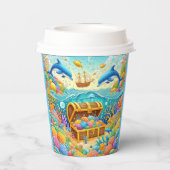 海洋生物 紙コップ (裏面)