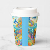 海洋生物 紙コップ (右)