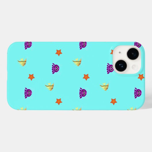 海洋生物 Case-Mate iPhoneケース (裏面 (横))
