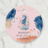 海洋生物 | Seahorseベビーシャワー フェイバータグ (裏面)