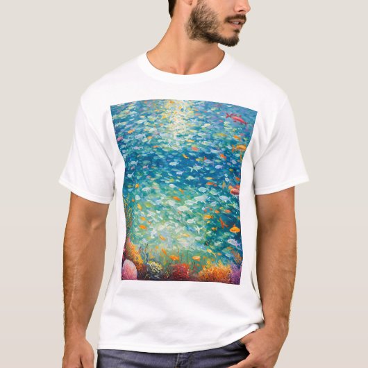 海洋生物 Tシャツ (正面)