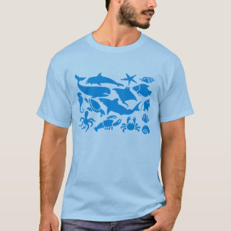 海洋生物 Tシャツ