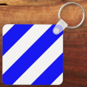 海洋航海のアルファベット番号6の記号 キーホルダー (裏面)