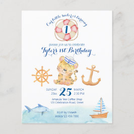 海洋航海の帆走テーマ水彩予算