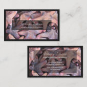 海洋装飾の専門家と海愛好家のために 名刺 (正面/裏面)