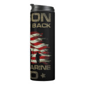 海洋誇りを持ったパパ タンブラー (回転右)