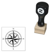 海洋調査コンパス ラバースタンプ (押印)