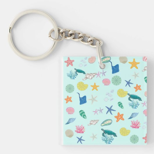 海洋魔法 キーホルダー (正面)