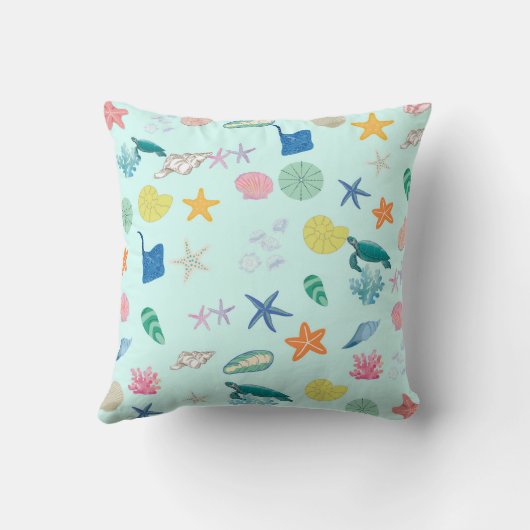 海洋魔法 クッション (裏面)