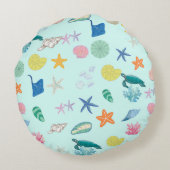 海洋魔法 ラウンドクッション (裏面)