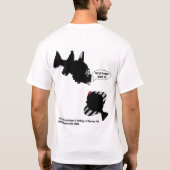 海洋魚の機能形態 Tシャツ (裏面)