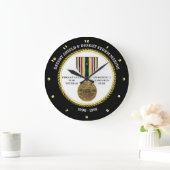 海洋1つ星/砂漠遮蔽&嵐 ラージ壁時計 (ホーム)