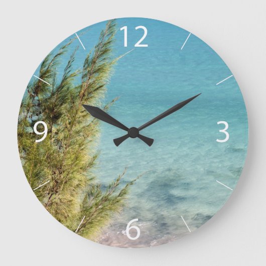 海洋 ラージ壁時計 (正面)