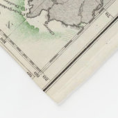 海流の世界地図 フリースブランケット (角)