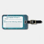 海流インスパイア ラゲッジタグ (正面横)