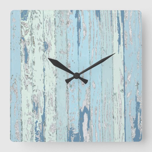 海流木 スクエア壁時計 (正面)