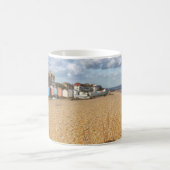 海浜リゾート地| Littlestone、ケント コーヒーマグカップ (中央)