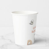 海海の赤ちゃんシャワーの下の小さな真珠 紙コップ (右)