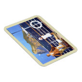 海海クルーズトラベルジブラルタルヴィンテージポスト マグネット (右側)