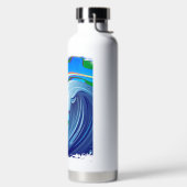 海海ビッグウェーブ水 ウォーターボトル (左面)