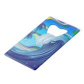 海海ビッグウェーブ水 クレジットカード栓抜き (正面アングル)