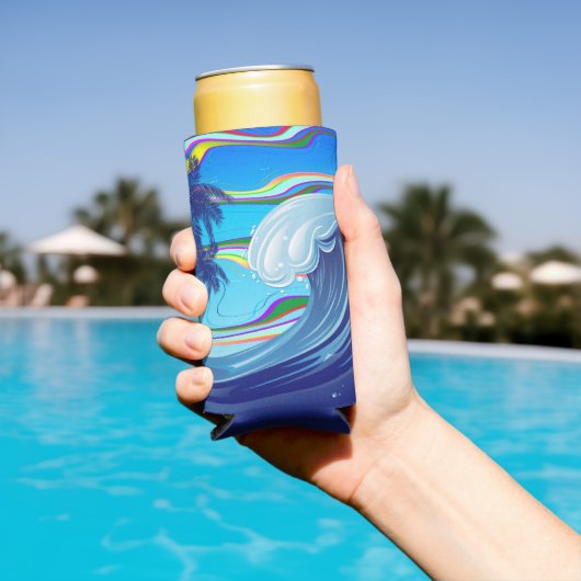 海海ビッグウェーブ水 スリム缶クーラー (インサイチュ プール)