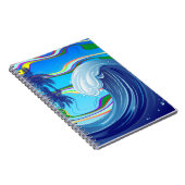 海海ビッグウェーブ水 ノートブック (右側)