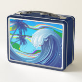 海海ビッグウェーブ水 メタルランチボックス (裏面)