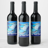 海海ビッグウェーブ水 ワインラベル (ボトル)