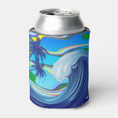 海海ビッグウェーブ水 缶クーラー (缶正面)