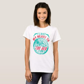 海海ビーチサマー恋人 Tシャツ (正面フル)