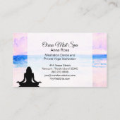 *~*海海ヨガビーチ瞑想 名刺 (裏面)