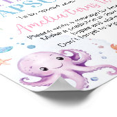 海海中誕生日タイムカプセル ポスター (角)