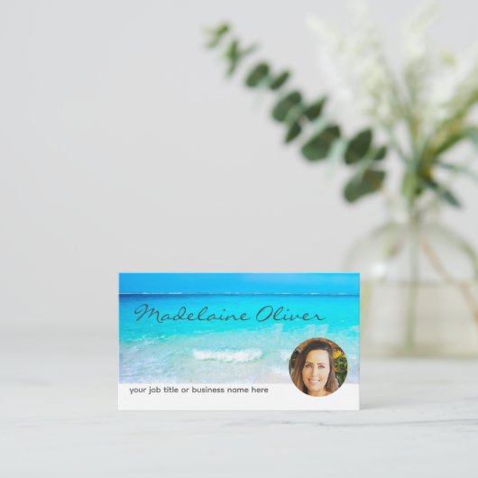 海海写真旅行プロフェッショナル名刺 名刺 (スタンド正面)