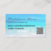 海海写真旅行プロフェッショナル名刺 名刺 (裏面)