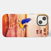 海海岸鳥の海 iPhoneケース (裏面横)